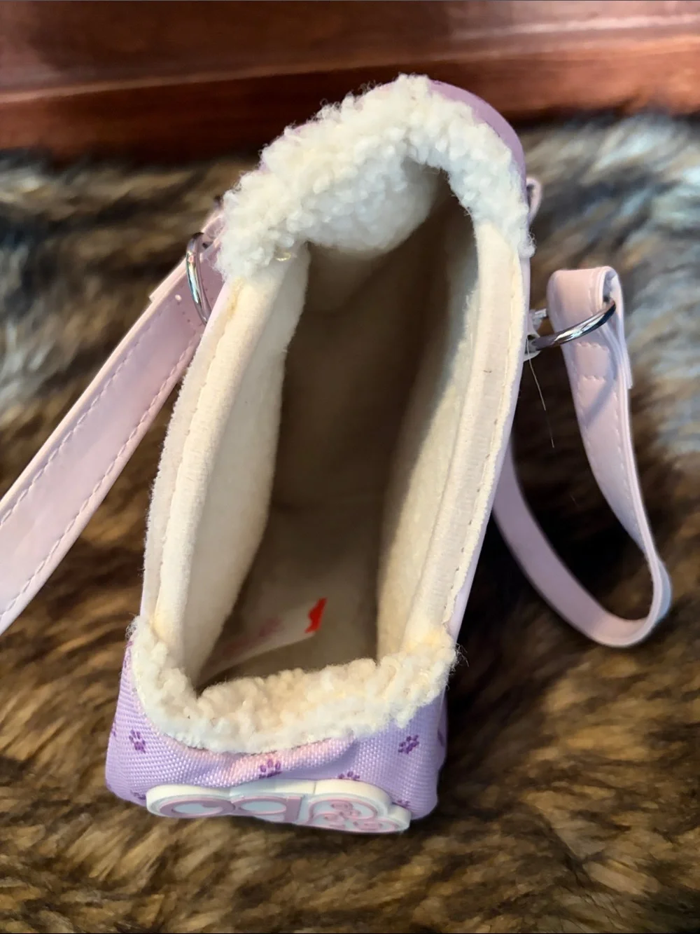 Our Generation Pet Carrier Purple Pawprints Hop In 18
